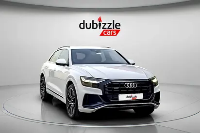 AED 2204/month | 2021 Audi Q8 55 TFSI quattro S line | GCC Specs | Ref#530810