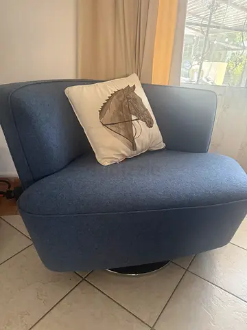 Swivel chairs (two)