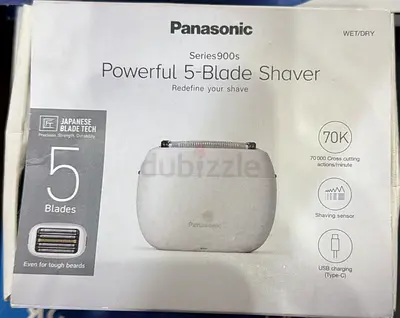 Panasonic Series 900s 5-Blade Powerful Wet/Dry Shaver - USB Type-C