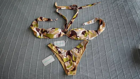 Green Pistachio Bikini set NEW Lavarice