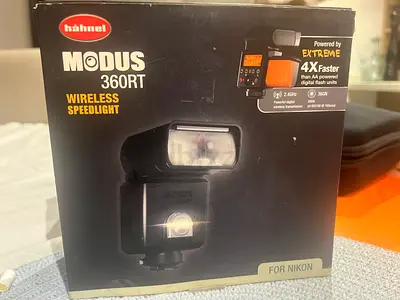 Hähnel Modus 360RT Wireless Speedlight (For Nikon) - Boxed