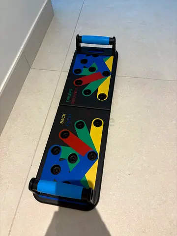 Adjustable Push-Up Board with Handles — Color Coded Positions
