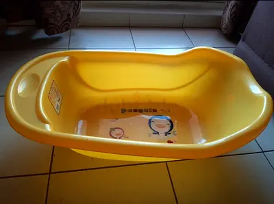 Yellow Baby Bath Tub - Good Condition