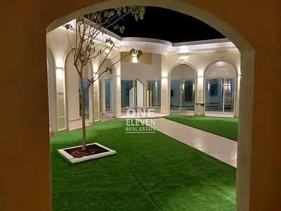 Corner Villa for Sale in Al Reef 2, Al Samha | Large Plot & Fully Equipped Annex