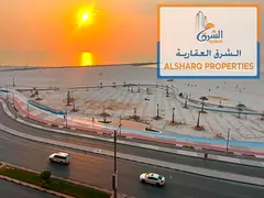 Direct sea view | Master bedroom | 2 full bathrooms | Prime location on Ajman Corniche, close to all