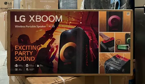 New LG Speaker XBOOM One Box Hifi Bluetooth Party Speaker with 200 W Black XL5S with Box