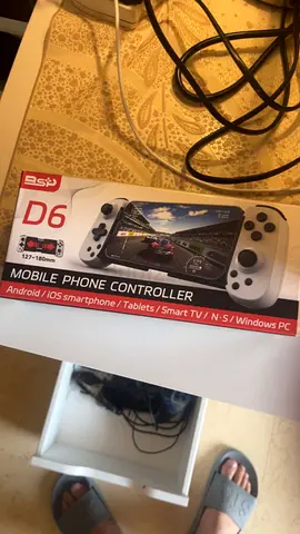 Mobile Phone Controller D6 — Universal Clamp Gamepad for Android/iOS/PC/Switch