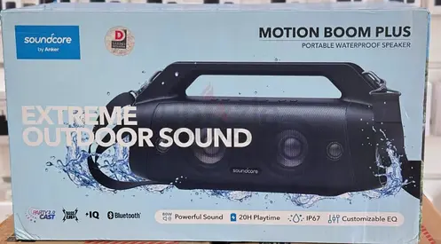 Soundcore Motion Boom Plus Portable Waterproof Speaker - Like New