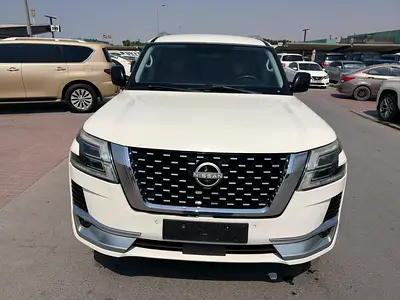 Nissan Patrol SE 2019 GCC Specs look 2024 white cooor