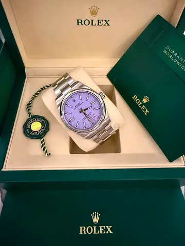 Rolex OP 41 Lavendar
