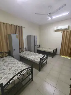 Female bed space full furnished 700 AED including all near al qasmi hospital al abar
