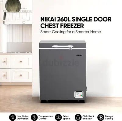 Nikai 200L Chest Freezer, NCF 260