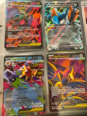 Chaos Rising EX Pokémon cards perfect condition recently pulled