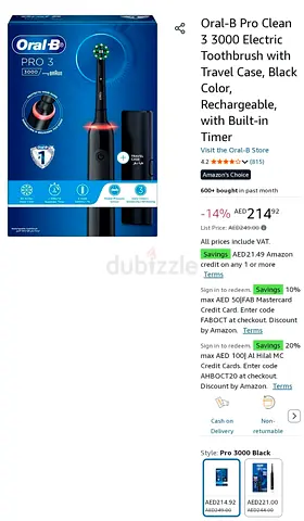 Brand new Oral-B electric toothbrush (sealed) with extra brush head pack