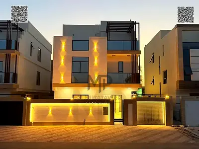 Luxury Villa for Sale in Al Helio 2 – Opposite Al Hamidiya Park | Sophisticated modern design & VIP finishes | Prime location near all amenities | Fee