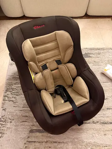 Used Chicco Infant Car Seat - Brown/Beige, Good Condition