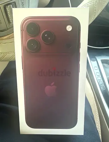 iPhone 18 pro max 512 gb burgundy