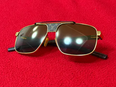 Authentic Louis Vuitton Monogram Canvas Pacific Gradient Sunglasses, no box or papers
