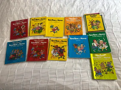 Collection of 12 Tom-Tom & Nana children's books (French) 15 each