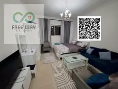 Hello everyone 🌹 🏠 Available Now – Furnished Studio for Monthly Rent in Ajman 📍 Location: