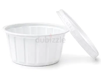 350cc Plastic Food Container with Lid – 900 Sets