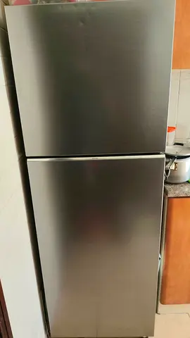 Samsung Stainless Steel Double-Door Refrigerator (Top Freezer) - Good Condition