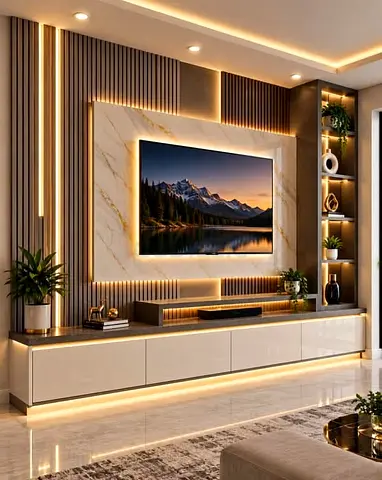 Luxury tv unit