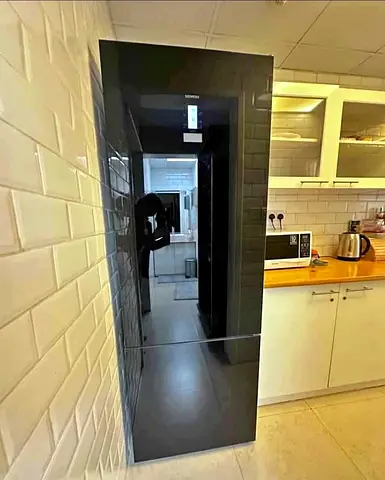 Siemens Fridge Bottom freezer Glass door