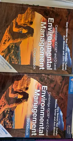 Cambridge IGCSE Environmental Management Coursebook & Workbook (two books)