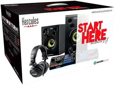 Hercules DJStarter Kit – Complete DJ Kit