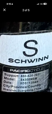 Schwinn PacificCycle S - Lightweight Bike Frame (used)