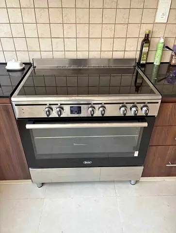 Terim 90 cm ceramic cooking range 5 hubs electric cooker slightly used new model