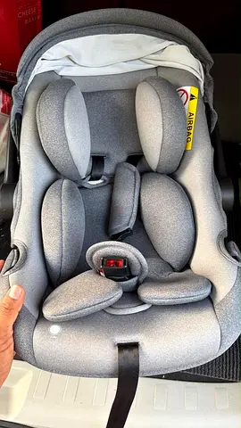 Infant car seat / baby car seat - light grey, good condition