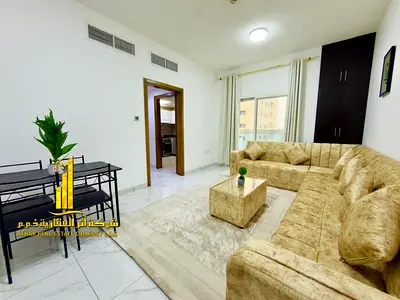Luxury Apartment | 1-BR Fully Furnished | Distinctive view | For Monthly Rent | In a prime location in Ajman– All Bills & Wi-Fi Included