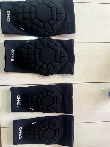 Set of Padded Knee and Elbow Sleeves for Sports Protection (4 pieces)