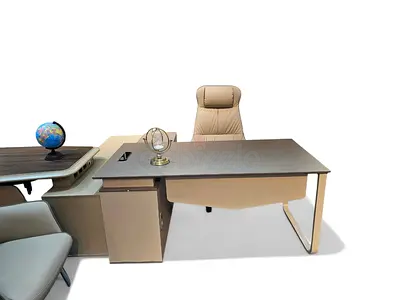 Modern executive office desk
