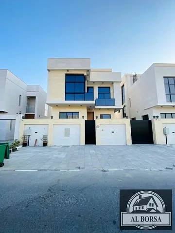 للايجار المفروش في الياسمين فيلا 6 غرف نوم ماستر مجلس صاله مع مطبخ واسع وغرفة خادمه