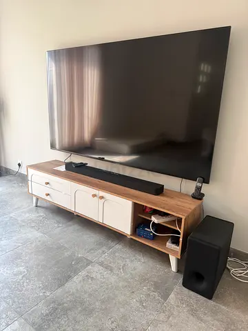 Sony HTA8000 soundbar with subwoofer.