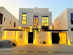 Luxury villa for sale in Ajman featuring high-end finishes and modern design; freehold ownership ava