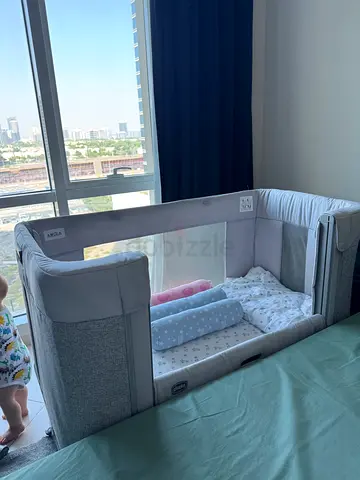 Chicco Next2Me Forever 3-in-1 Co-Sleeping Cot — Ash Grey (Up to 22kg)
