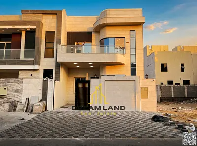 In Al Helio 2, Ajman — a townhouse with 3,200 sq ft of built-up space on a 1,721 sq ft plot, five master bedrooms, 7 bathrooms, and a maid's room with