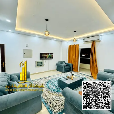 Apartment | 1-BR Fully Furnished | Distinctive view | For Monthly Rent | In a prime location in Ajman– All Bills & Wi-Fi Included
