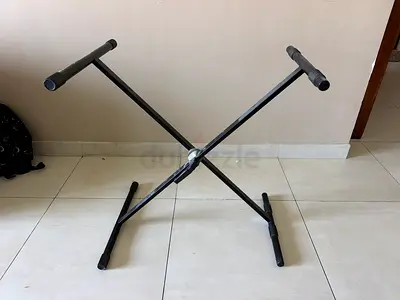 Adjustable X Keyboard Stand - Sturdy Foldable Support