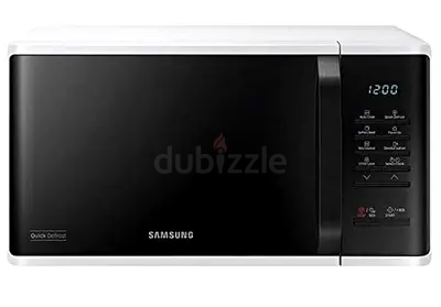 Samsung Solo Microwave with Quick Defrost, 23L, White, Ceramic Inside - Gently used