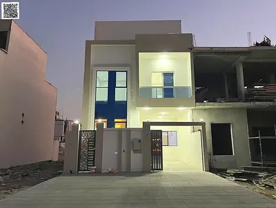 Villa for sale featuring two floors and a roof inclusive of registration and ownership fees, as well as electricity and water connections