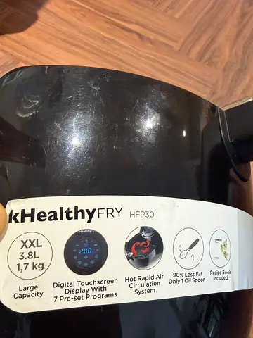 XL Electric Air Fryer Healthy Fry 3.8L / 1.7kg - Good Condition