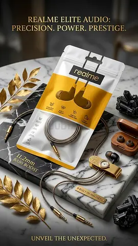 Realme Bass Boost In-Ear Headphones with 3.5mm Jack (New/Sealed)