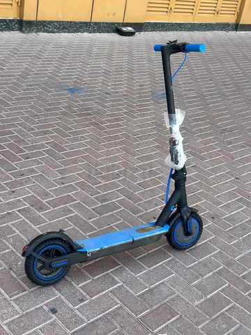 Lightweight Electric Scooter - Blue, Good Condition