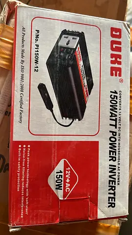 JUKE 150W Power Inverter (12V to AC) - New in Box