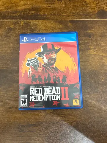 Red Dead Redemption 2 (PS4) - avalaible with ps5 and ps4 Original Disc in Case